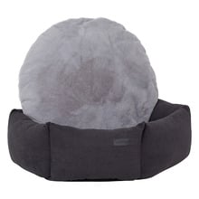 Charcoal Hexagonal Dog Bed